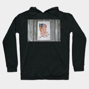 Key West Cuba chick Hoodie